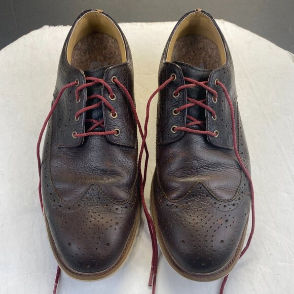 FootJoy Brown Club Casuals Wing Tip Leather Golf Mens Shoes Size 11M 79057 main image 7